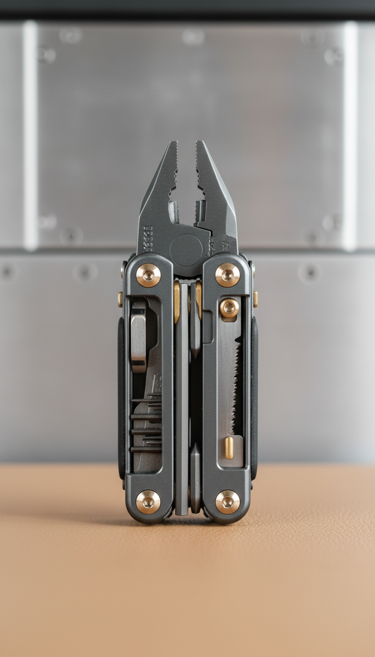Stainless Multi-Tool With Secure Grip