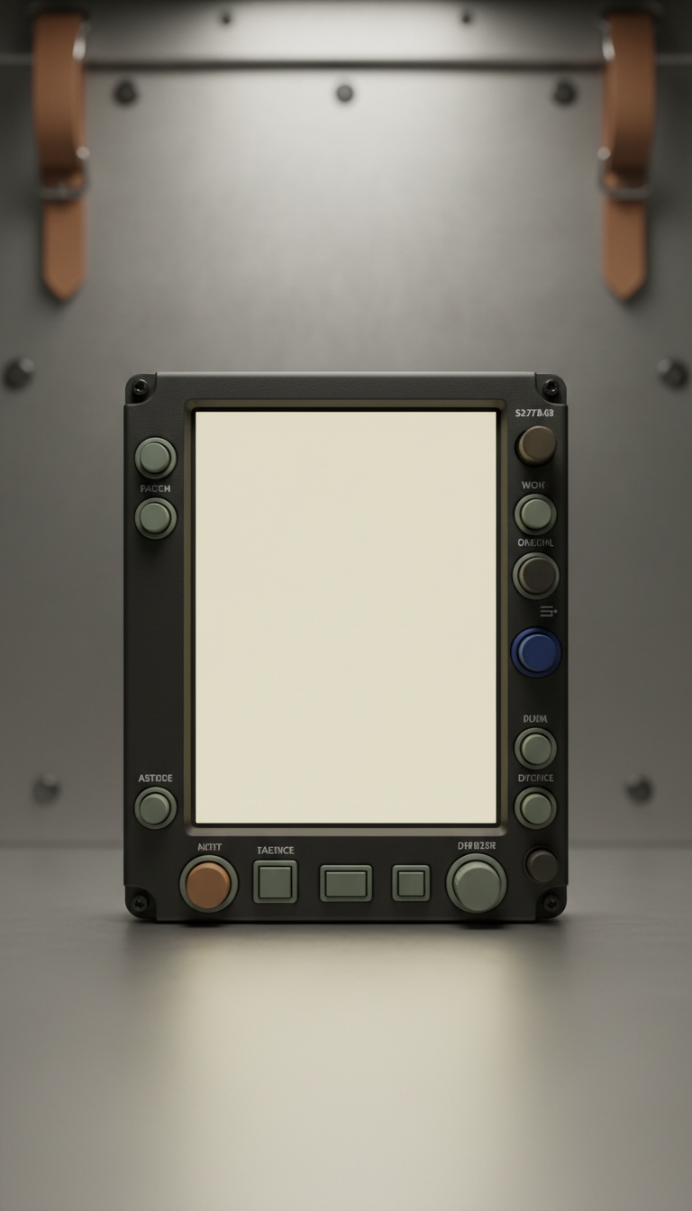 Cockpit GPS Device With Touchscreen