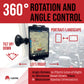 ProAviator Cockpit Suction Cup Mount | Curved Multi-Angle iPad & Phone Holder