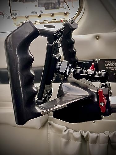 FlightPro Aviator+ Yoke and Suction Cup Mounting Set for iPads and Phones, for Pilots, General Aviation