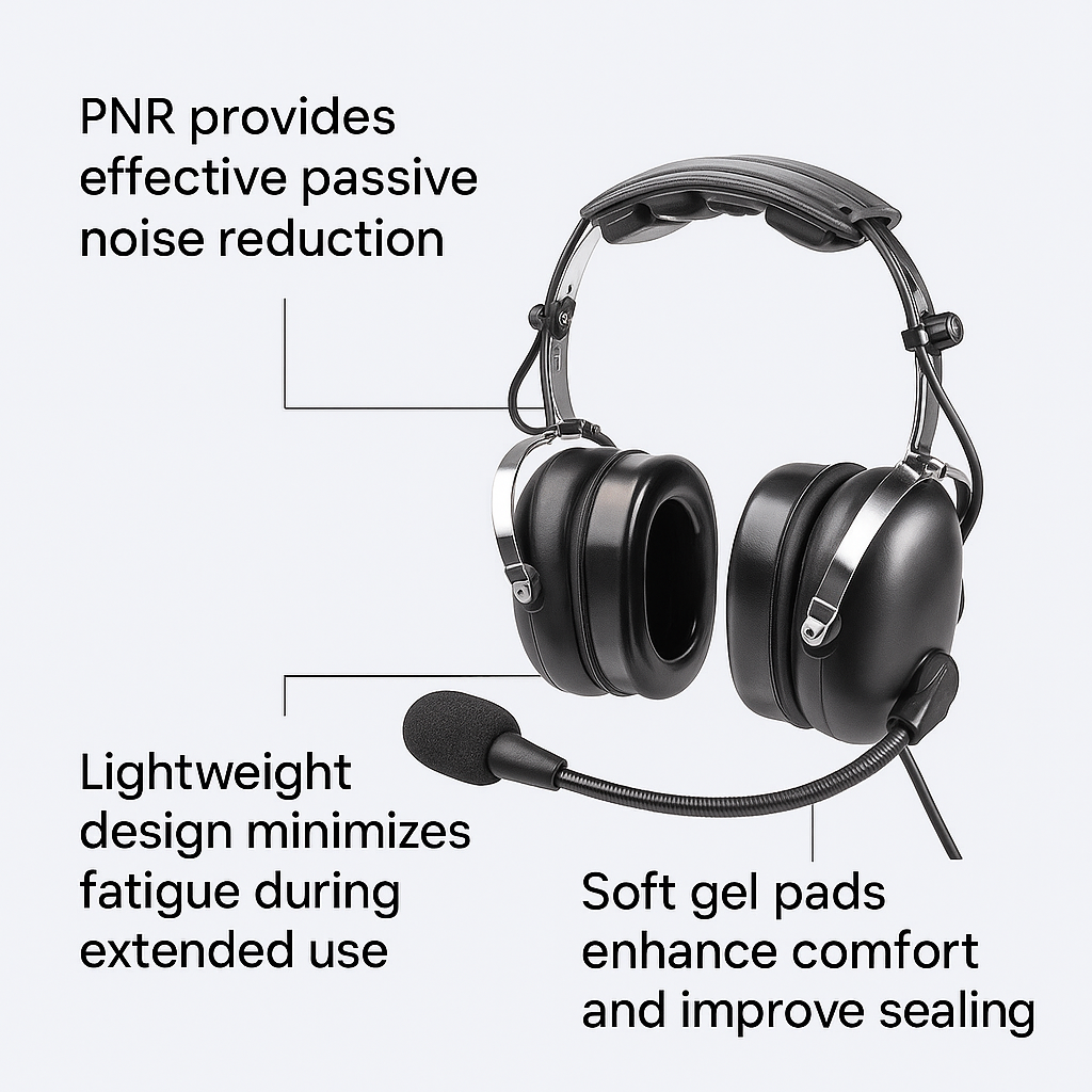 FlightPro ClearSound PNR Aviation Headset