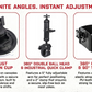 ProAviator 3-in-1 Aviation iPad Mount Set | Yoke, Suction Cup & Kneeboard