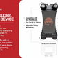 ProAviator 3-in-1 Aviation iPad Mount Set | Yoke, Suction Cup & Kneeboard