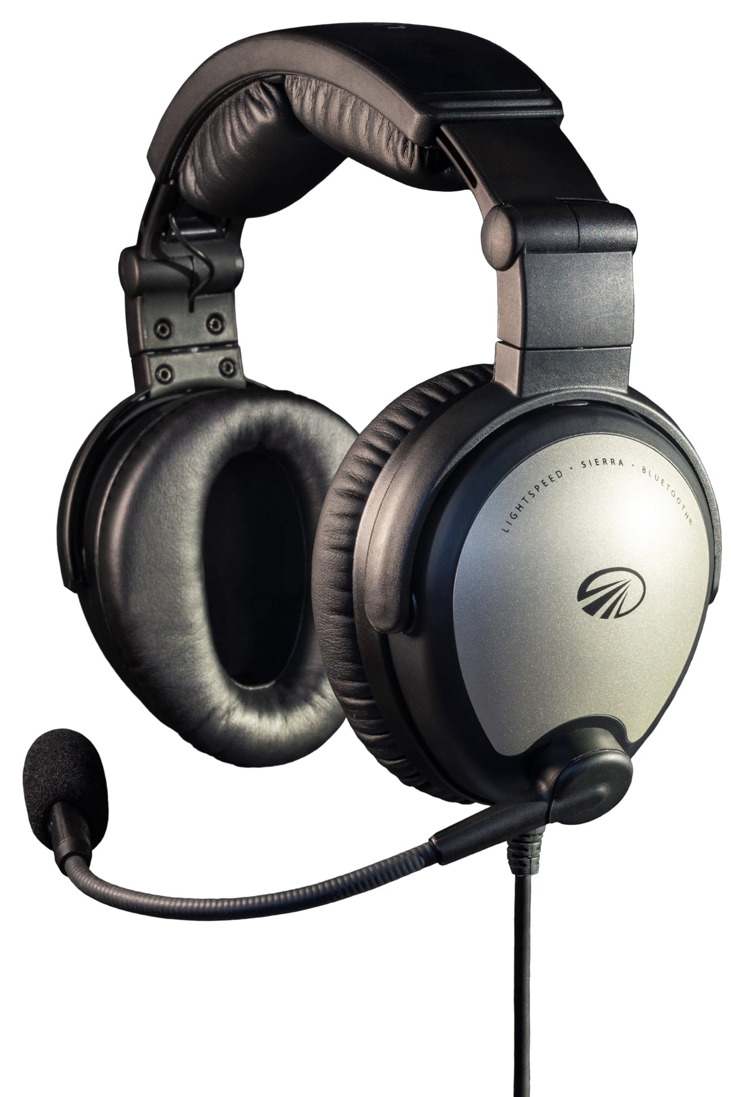 Lightspeed Aviation Sierra ANR Aviation Headset - Premium ANR Pilot Headset - Maximum Noise Canceling & Bluetooth Technology for Exceptional Communication