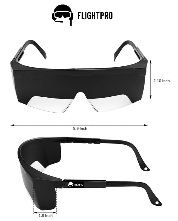 Foggles FOGGLES IFR Flight Training Glasses - Pilot Training & Simulating IMC ...