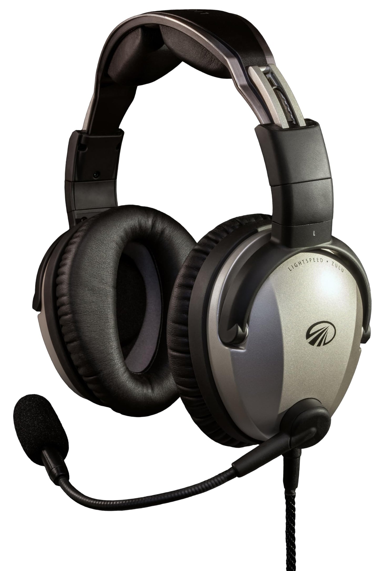 LIGHTSPEED Zulu 3 Premium ANR Aviation Headset with Noise Cancelling and Bluetooth (GA Dual Plugs)