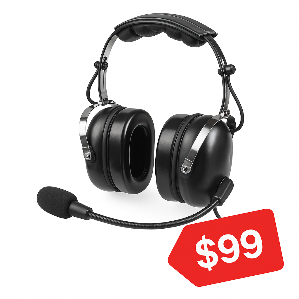 FlightPro ClearSound PNR Aviation Headset