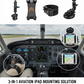 ProAviator 3-in-1 Aviation iPad Mount Set | Yoke, Suction Cup & Kneeboard