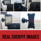 ProAviator Cockpit Suction Cup Mount | Curved Multi-Angle iPad & Phone Holder
