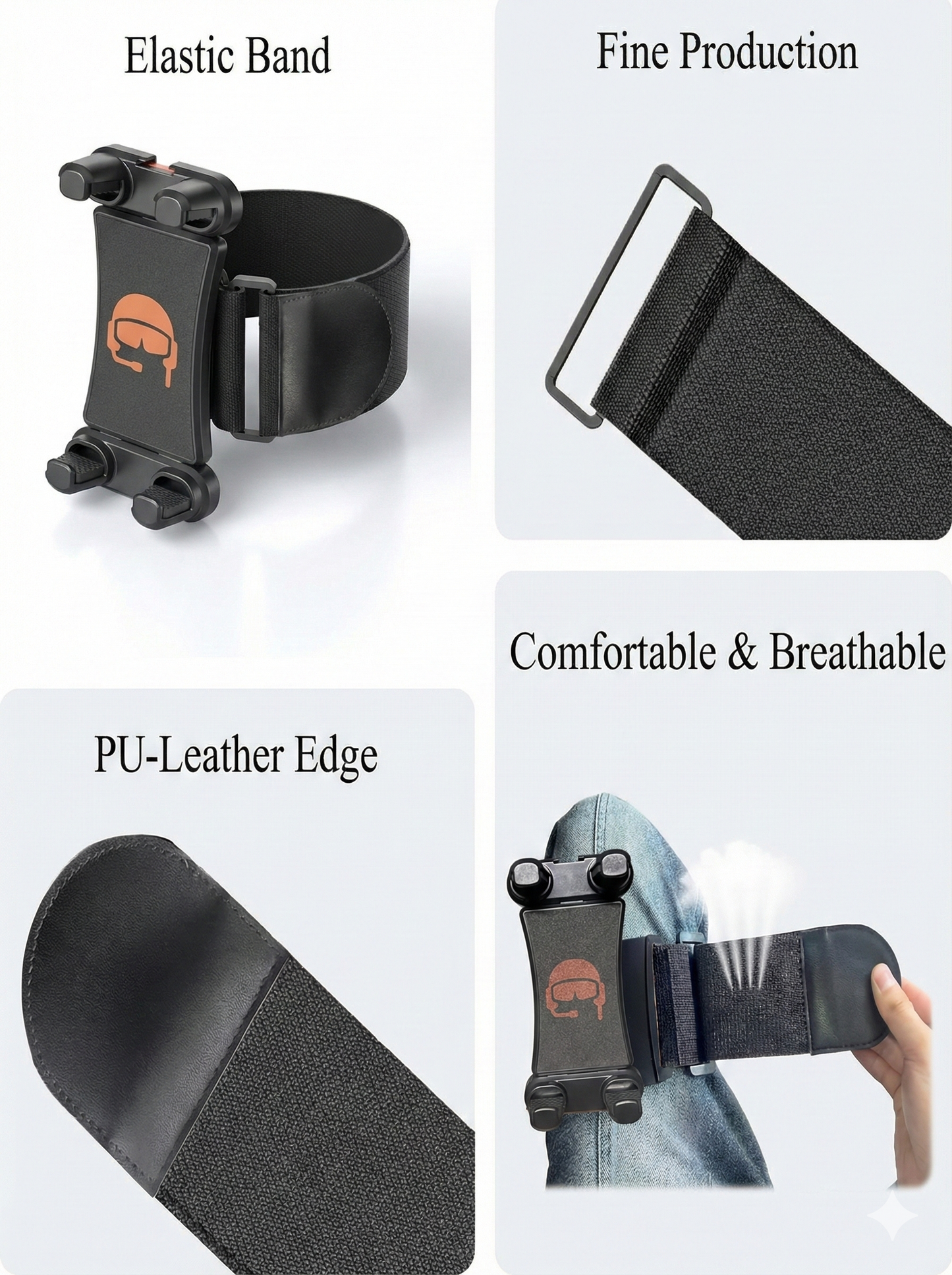 ProAviator Pilot Kneeboard for iPad & Phone (5-13"), 360° Rotating Aviation Mount with Adjustable Tilt, Fits iPad Pro, Air, Mini & Galaxy Tab