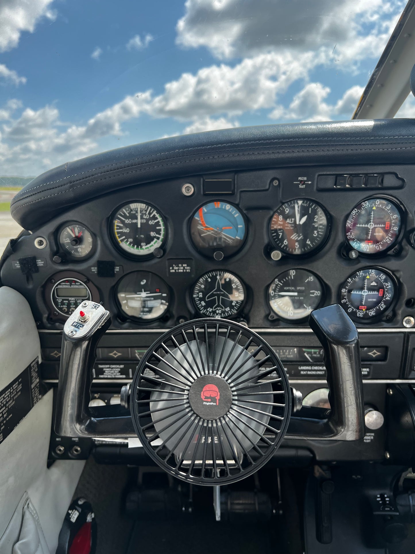 FlightPro CoolProp Yoke Mounted Fan