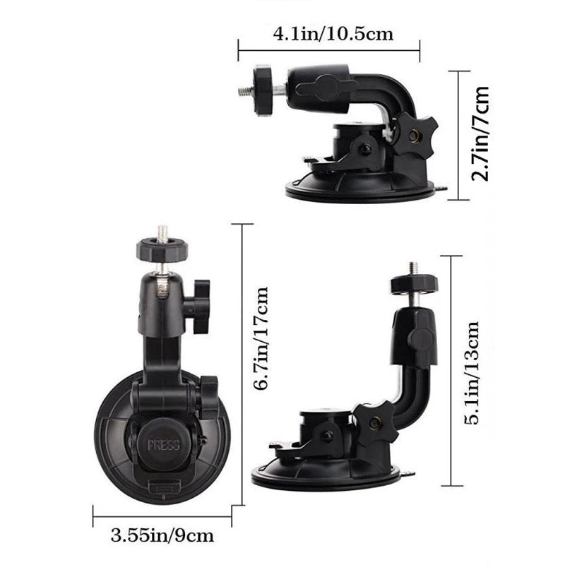 ProAviator Cockpit Yoke Mount and Suction Cup Set for iPads, General Aviation Avionics and Tablet Mounting