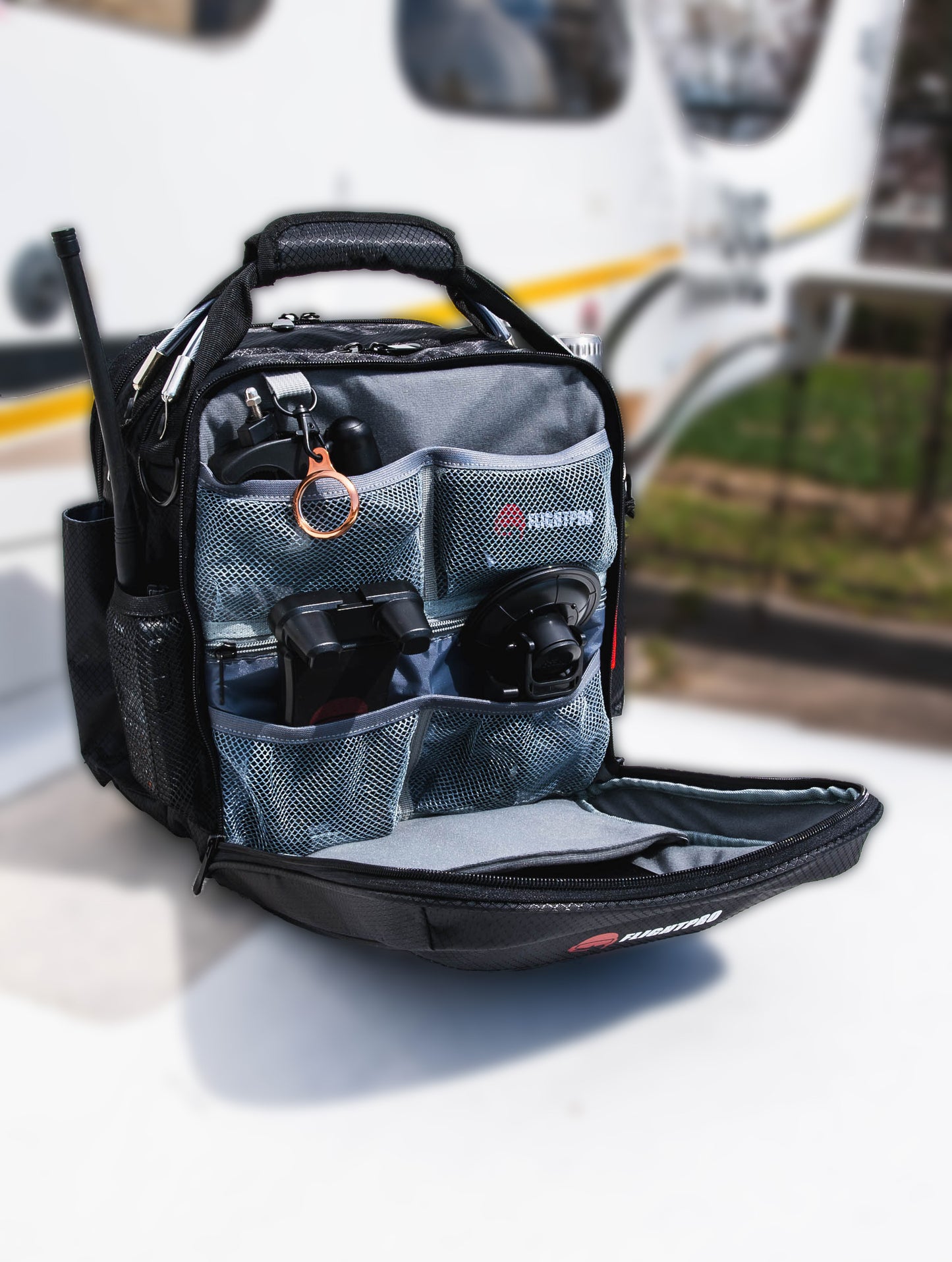 TechSierra Pilot Bag, Aviation Flight Bag for General Aviation Pilots