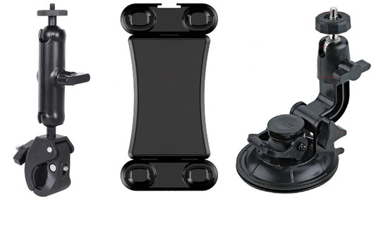 ProAviator Cockpit Yoke Mount and Suction Cup Set for iPads, General Aviation Avionics and Tablet Mounting