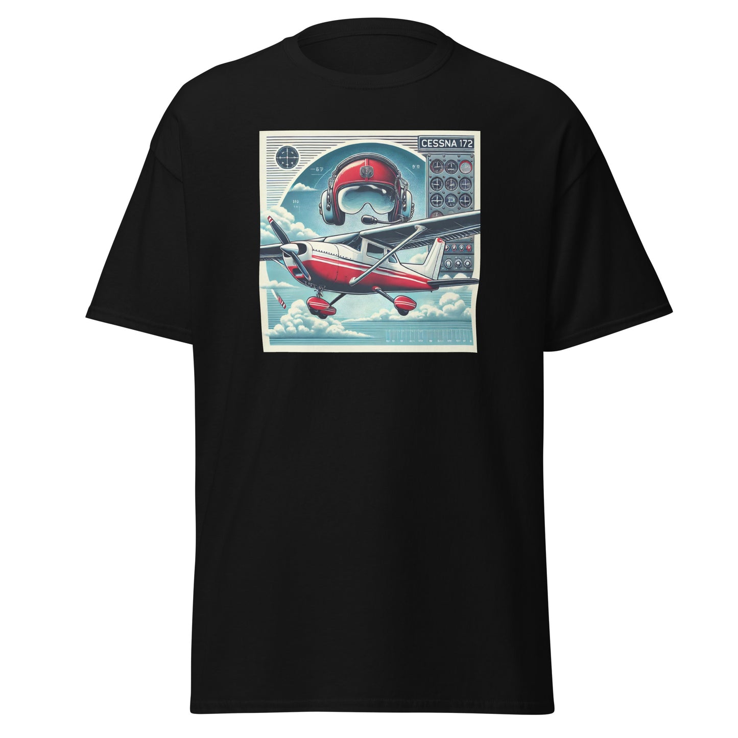 Unisex Premium Tee - Model FlightPro Cessna172