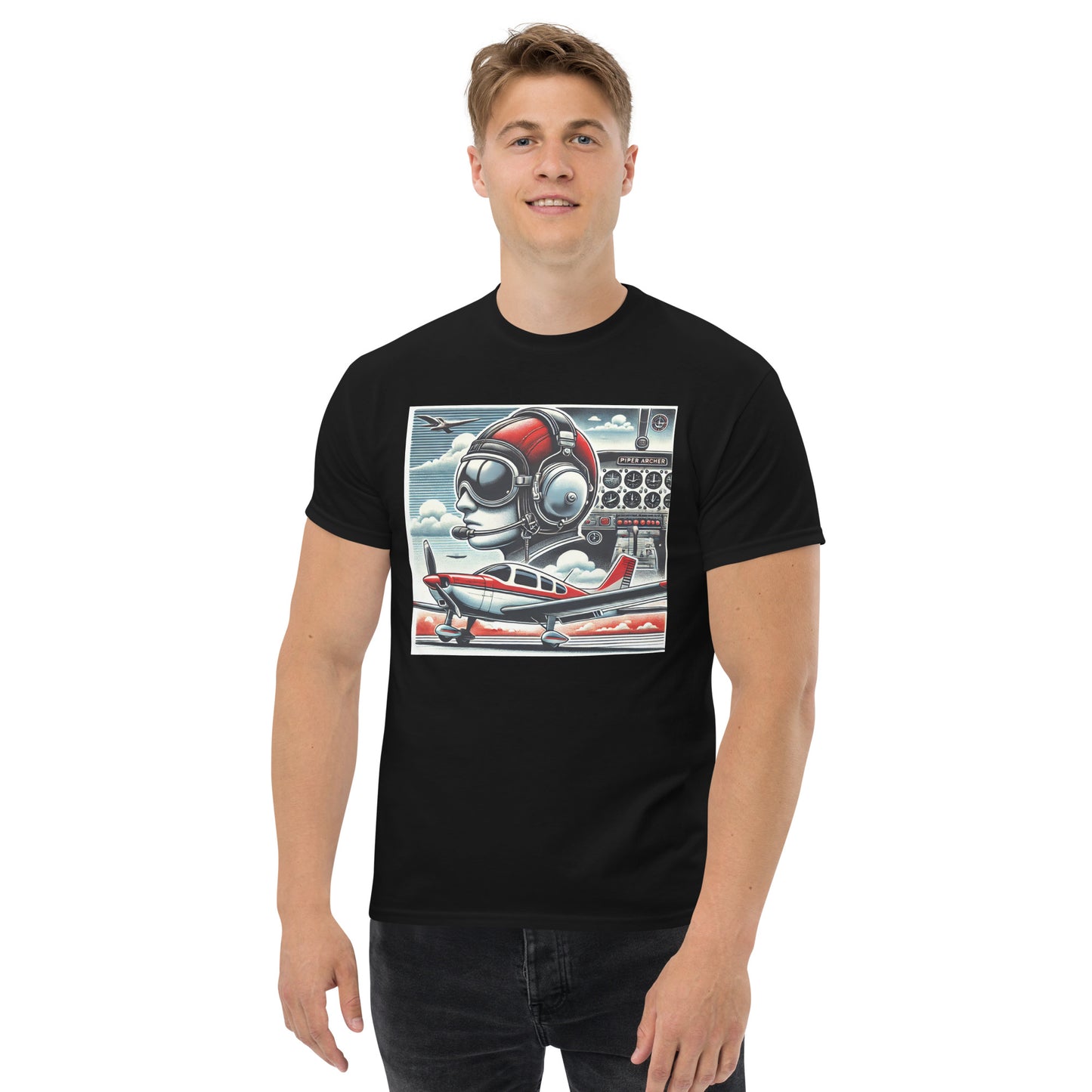 Unisex Premium Tee - Model FlightPro Archer