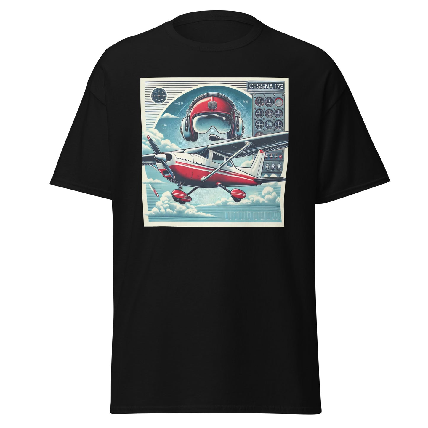 Unisex Premium Tee - Model FlightPro Cessna172