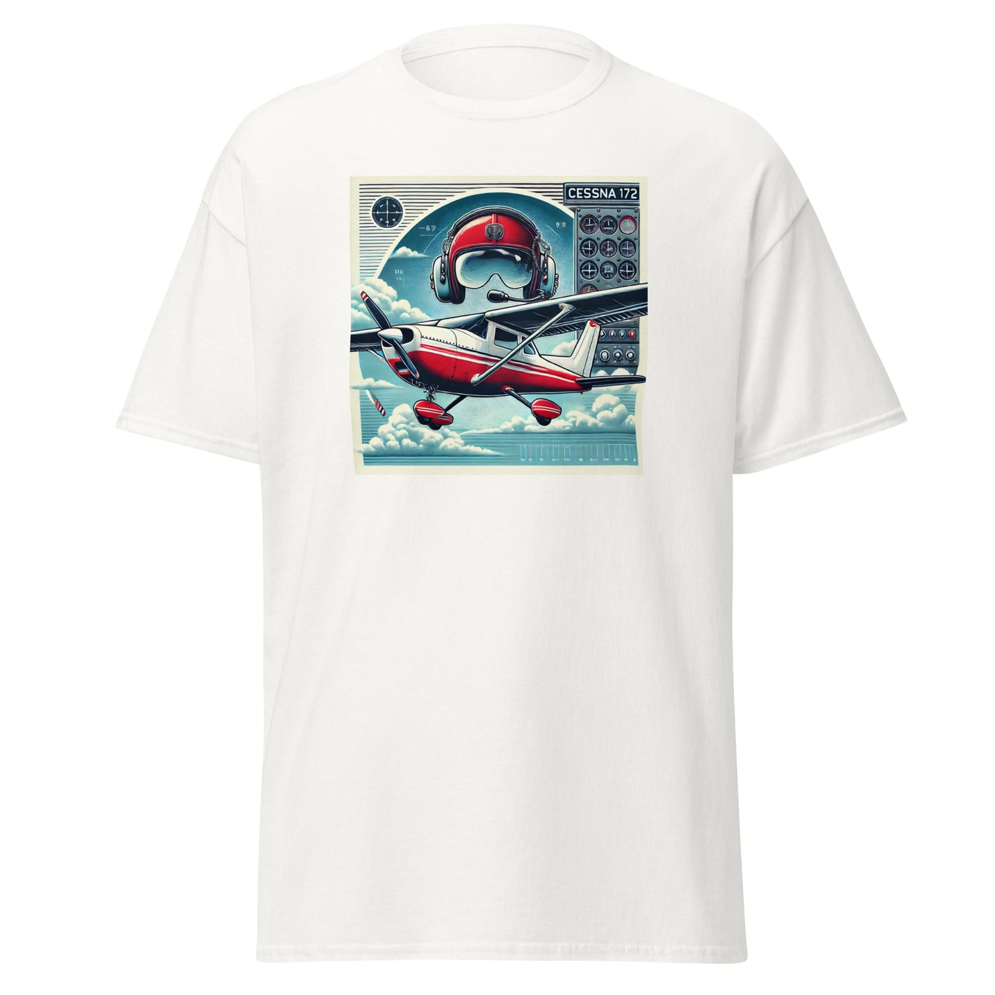 Unisex Premium Tee - Model FlightPro Cessna172