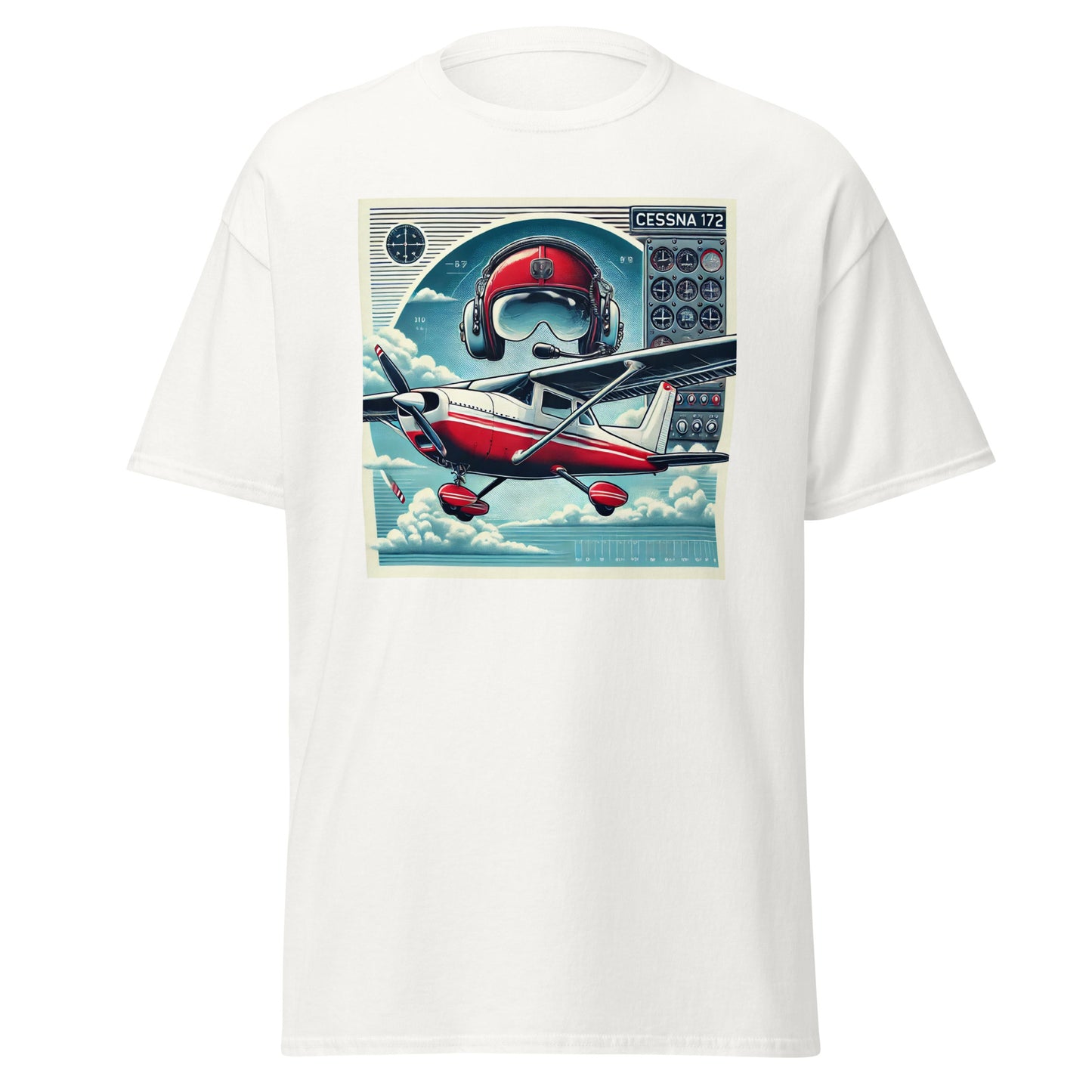 Unisex Premium Tee - Model FlightPro Cessna172