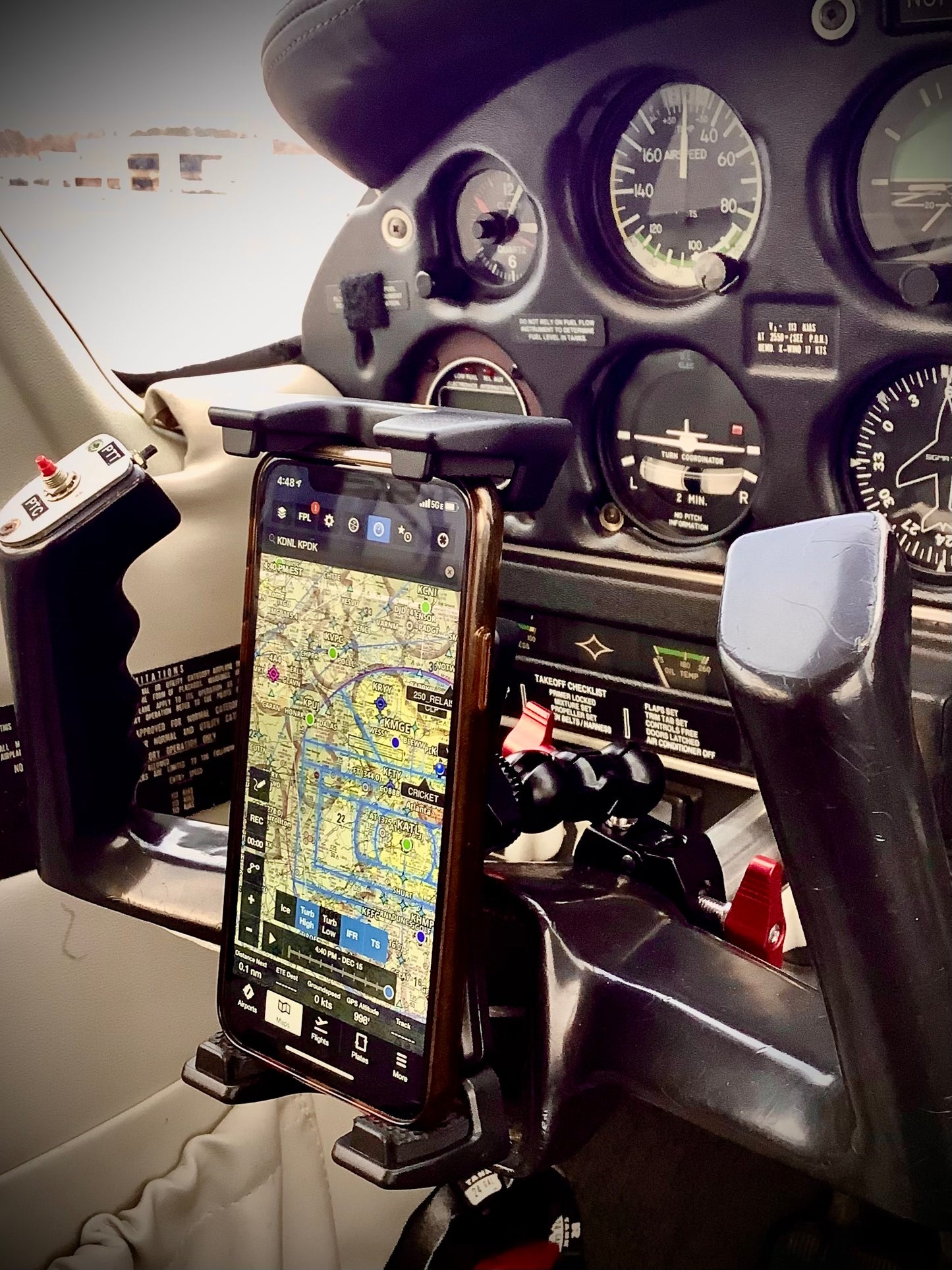 FlightPro Aviator+ Yoke Mount for Phone, iPad, iPad Mini & 11” Pro